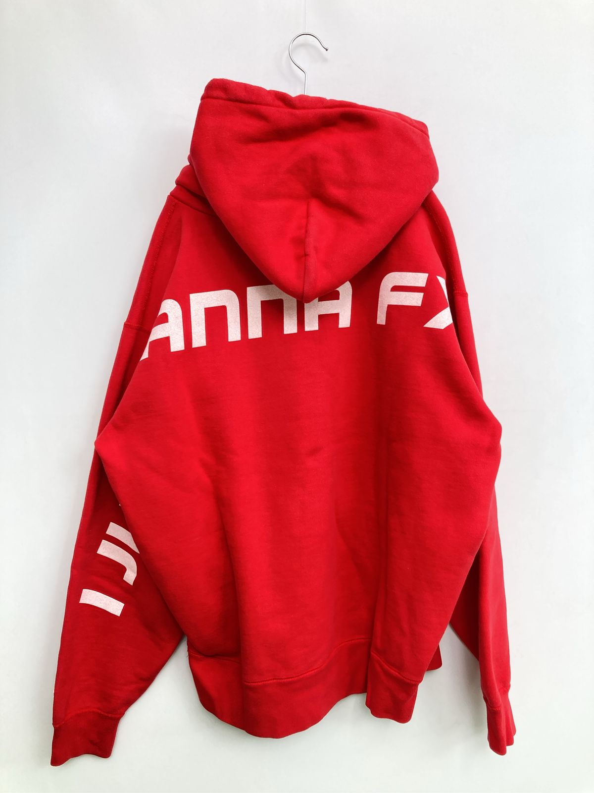 FR2 エフアールツー パーカー XL レッド 裏起毛 スウェット 前面