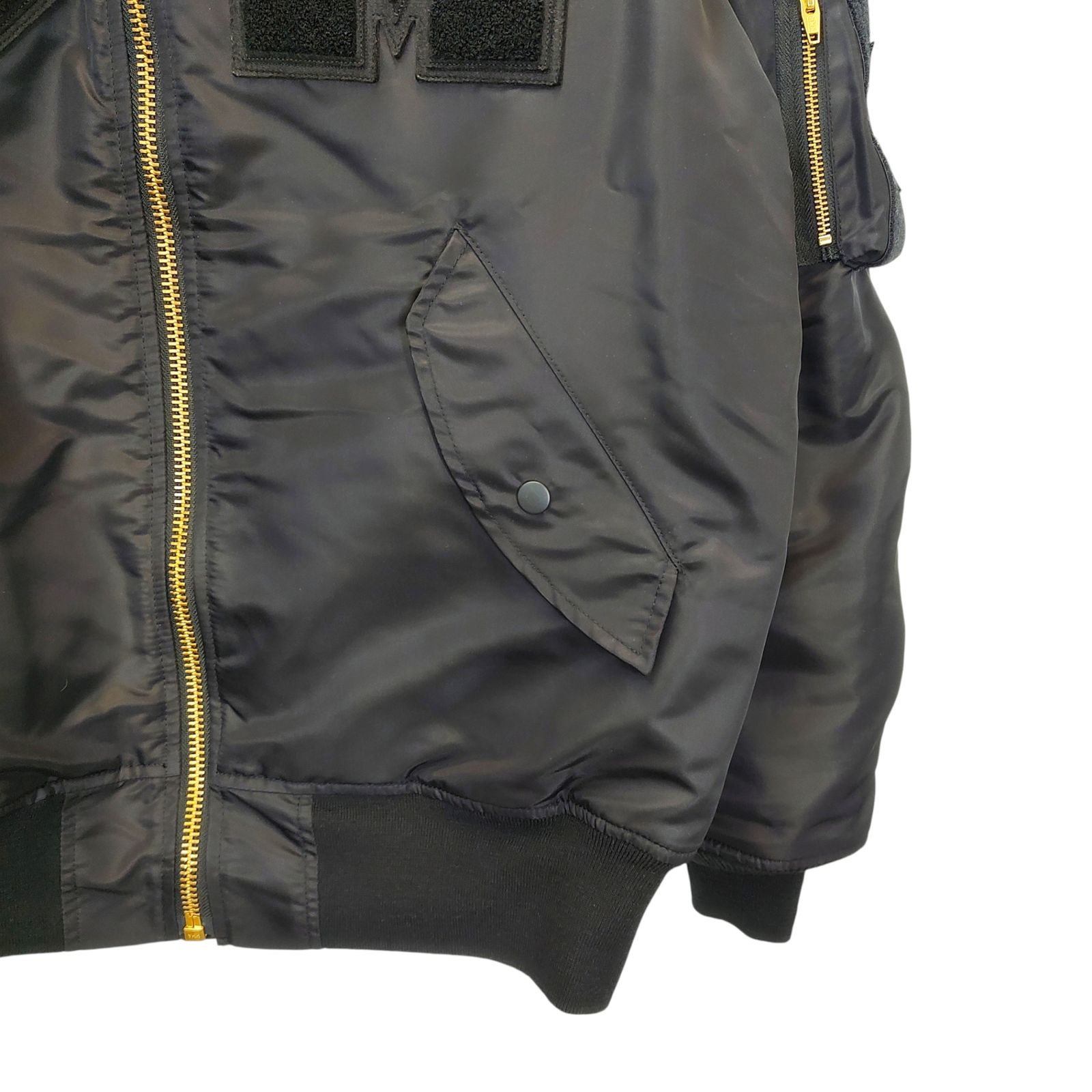 DENHAM デンハム DM-1 MA-1 ボンバー ジャケット ブルゾン L ブラック 