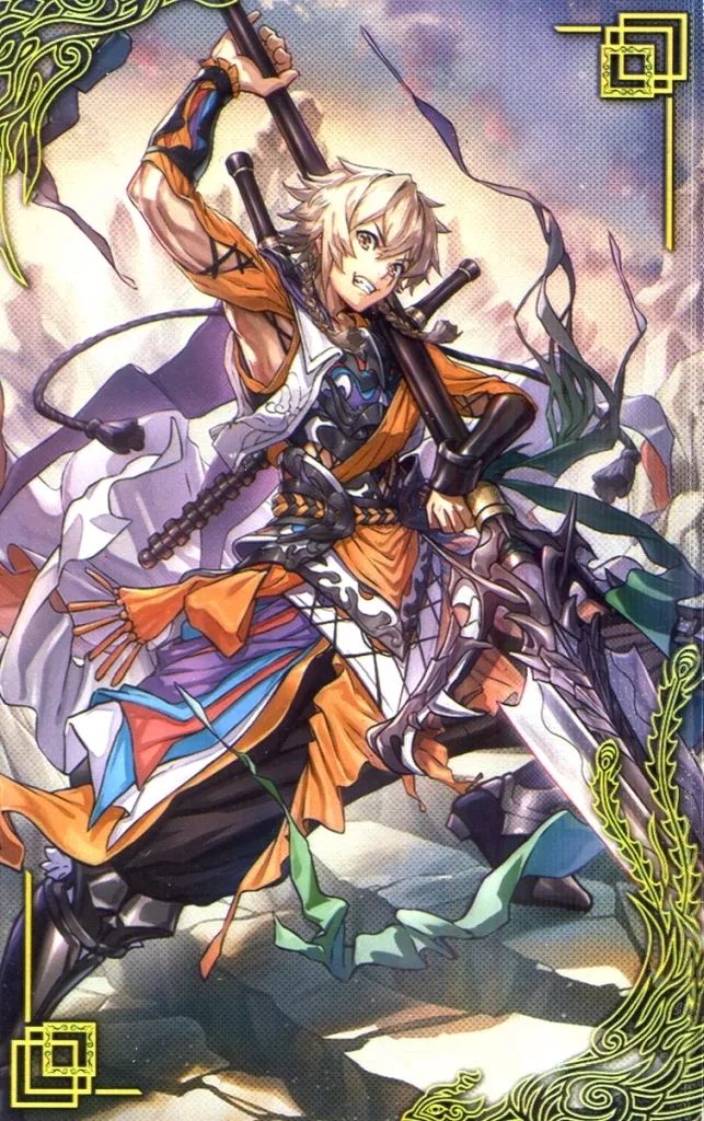 中古】英傑大戦 琥051[R]：文鴦(絆武将) - メルカリ