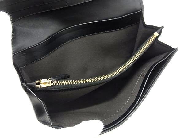 FENDI フェンディ 財布 ズッキーノ 8M0000 ブラック キャンバス レザー