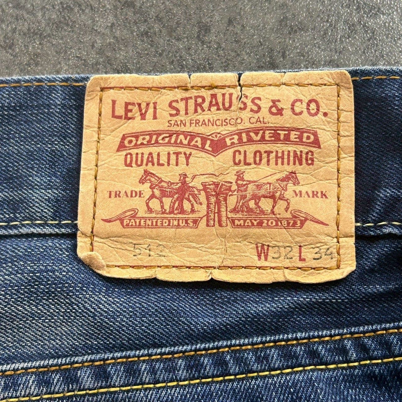 Levi's 512 Denim Flare Jeans Bootcut リーバイス デニムパンツ