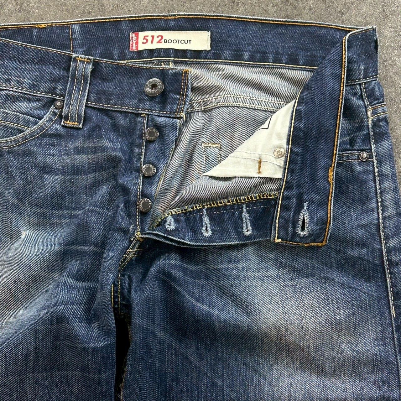 Levi's 512 ブーツカットデニム フレアデニム　34/34 Levi's 512 Denim Flare Jeans Bootcut リーバイス デニムパンツ