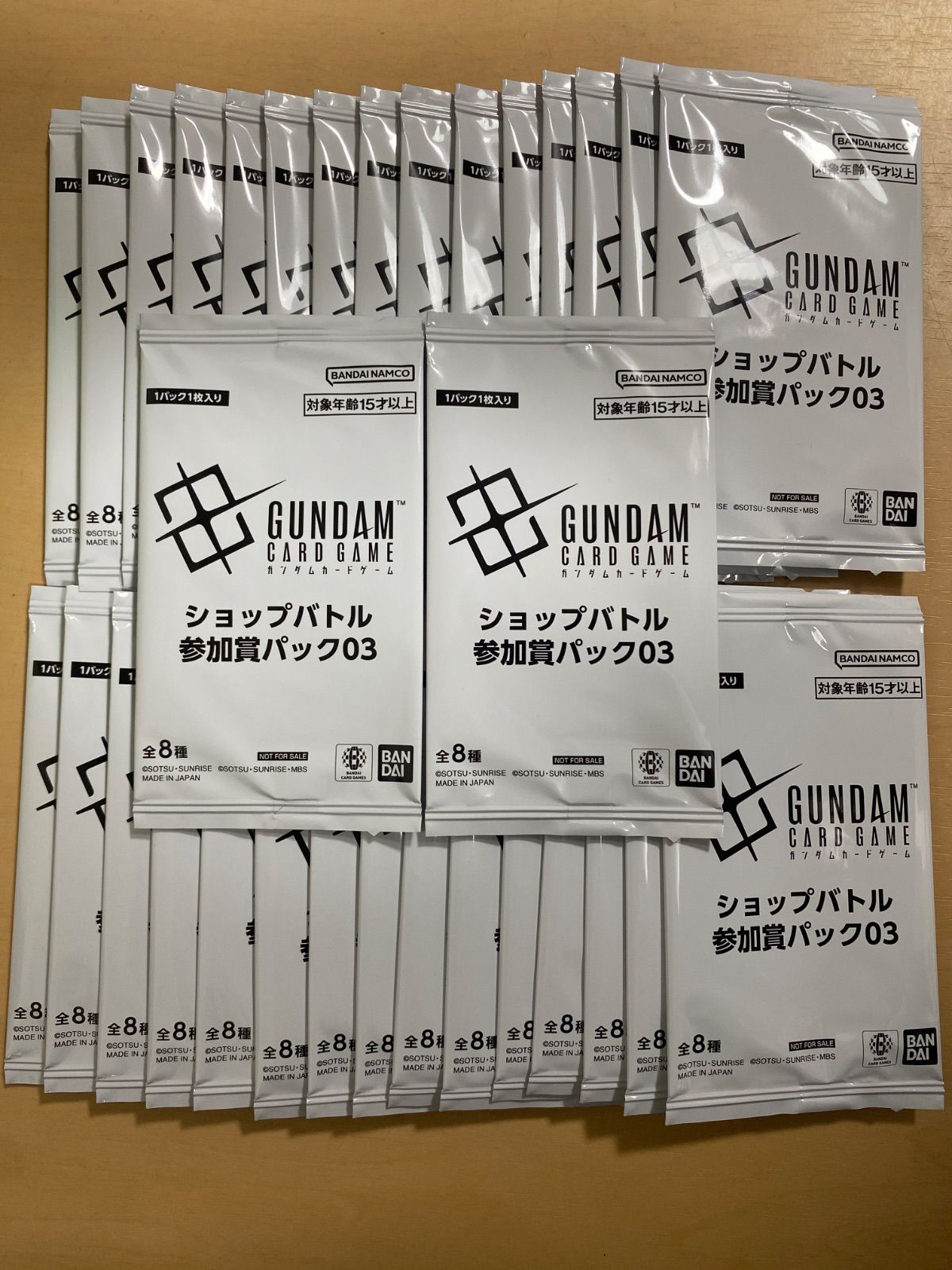 ショップバトル ガンダムカードゲーム 参加賞パック03 メルカリ