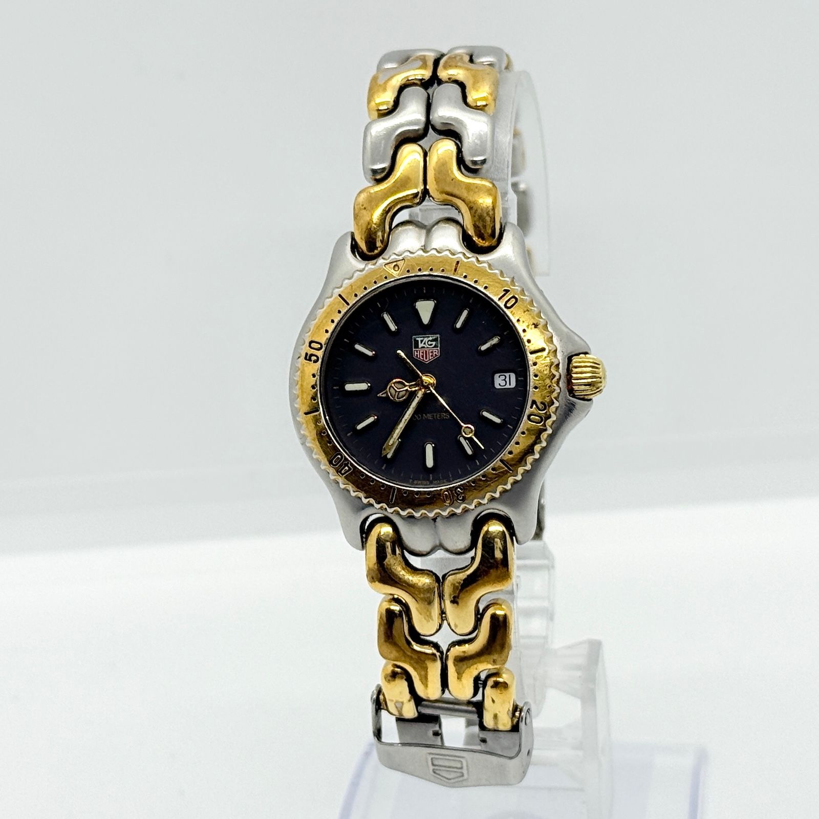 TAG HEUER タグホイヤー プロフェッショナル200 セル S95.213M グレー QZ ボーイズ 腕時計