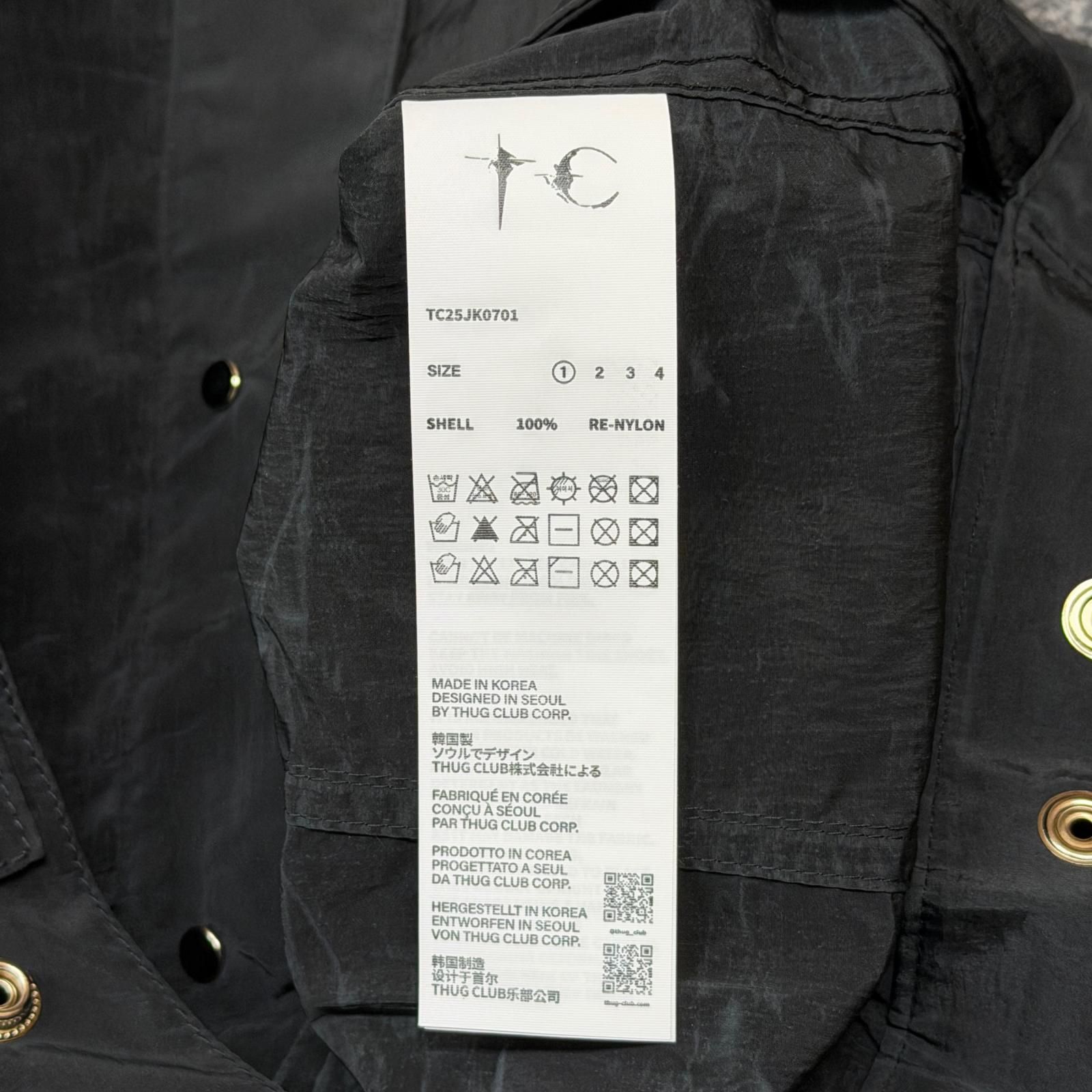 未使用 THUG CLUB 25SS Scarred Bio Army Jacket スカード・バイオ