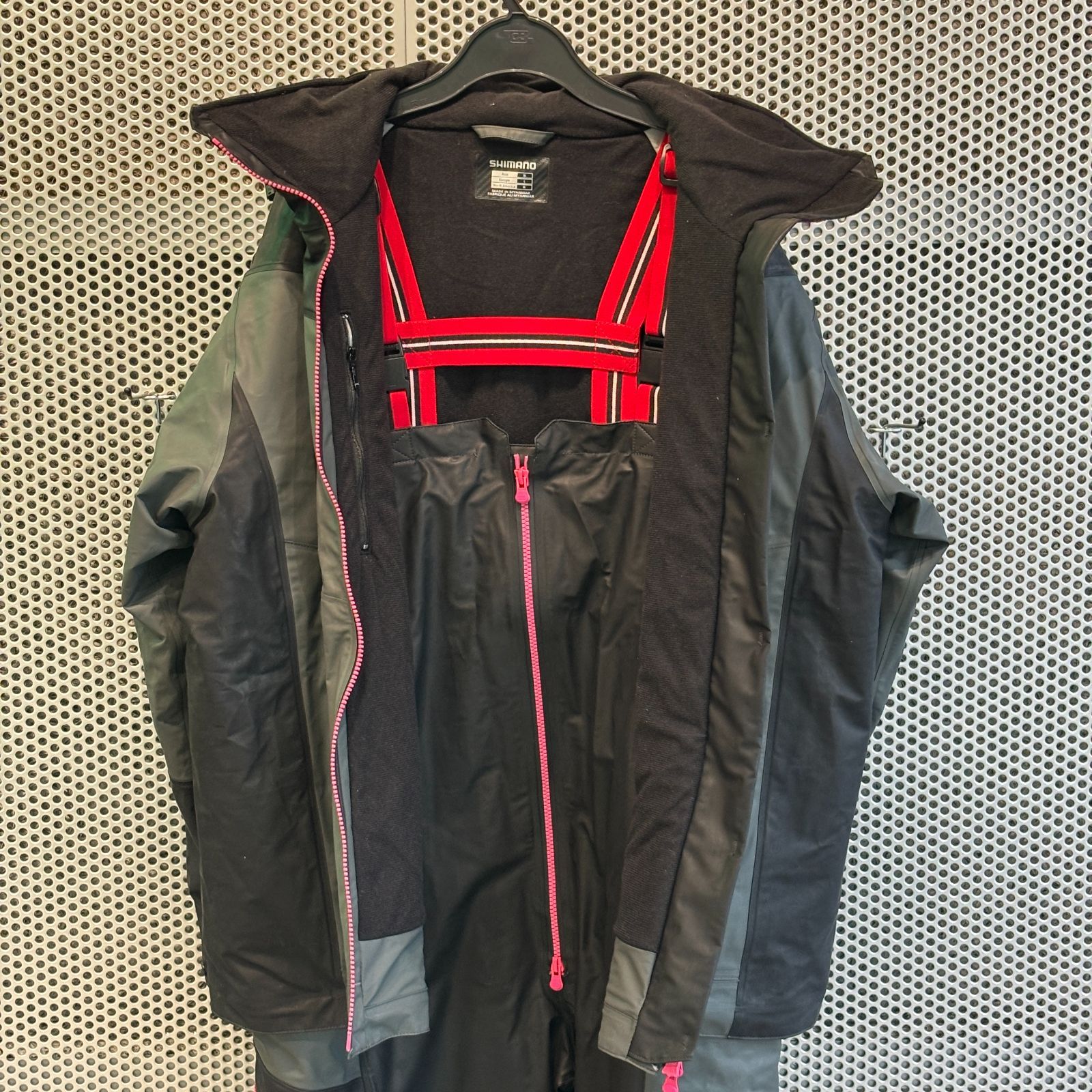 シマノ(SHIMANO) マリンコールド ウェザースーツ EX グレーブラック XL