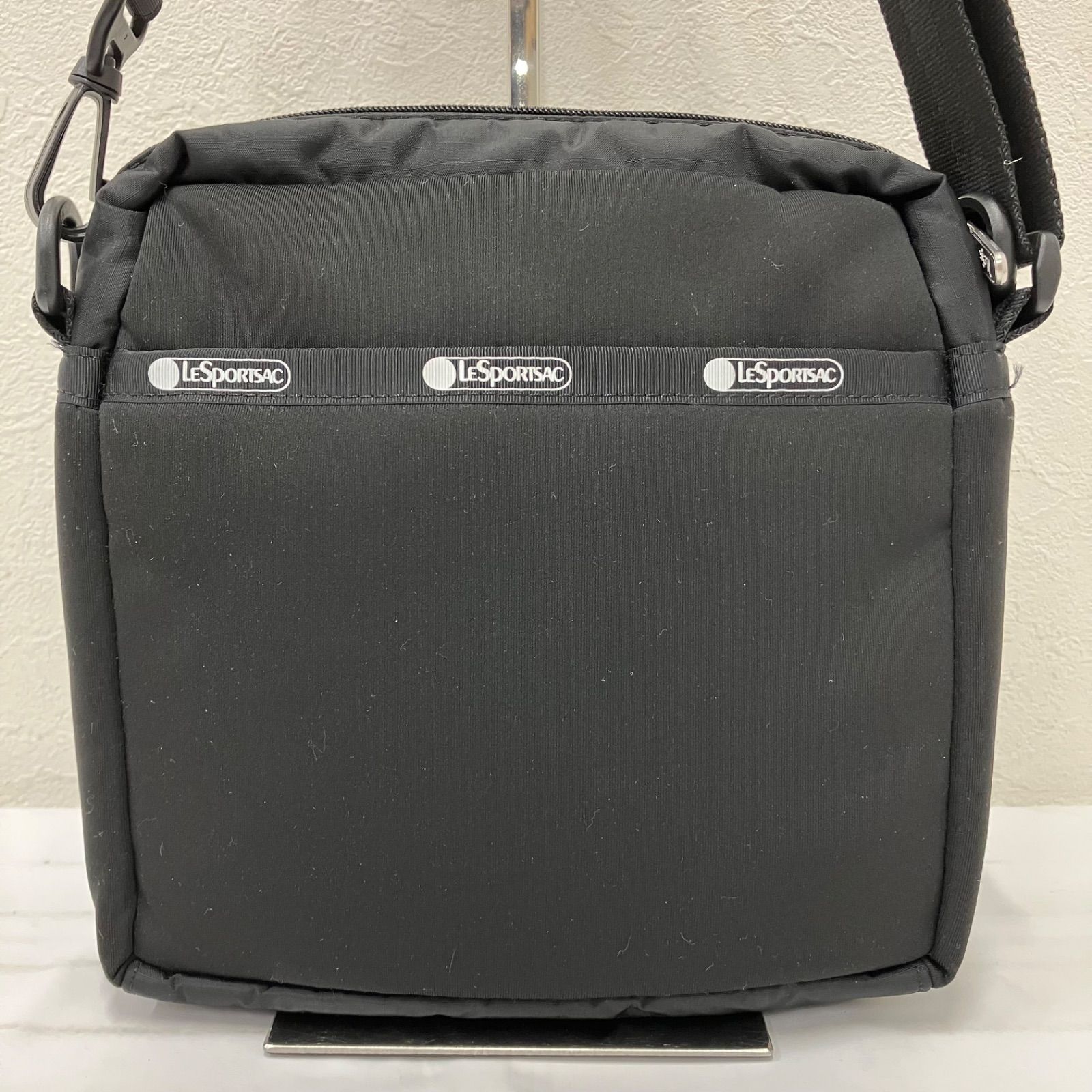 9730 良品 LeSportsac レスポートサック ショルダーバッグ 斜めがけ 紐 