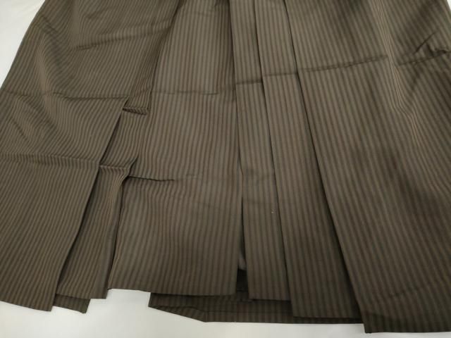 平和屋着物○男性 馬乗り袴 縞 正絹 逸品 AABF9157cs - メルカリ