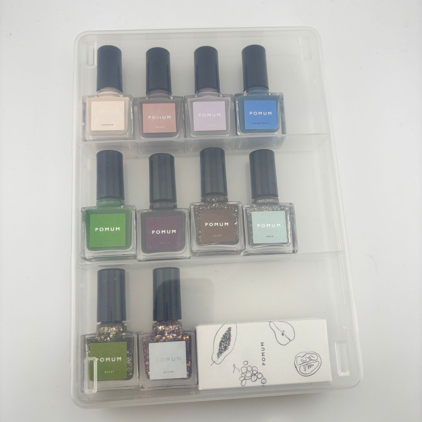 POMUM ポームム ネイルポリッシュ 10ml 11本 PNA 17,18,19,22,23,29,30