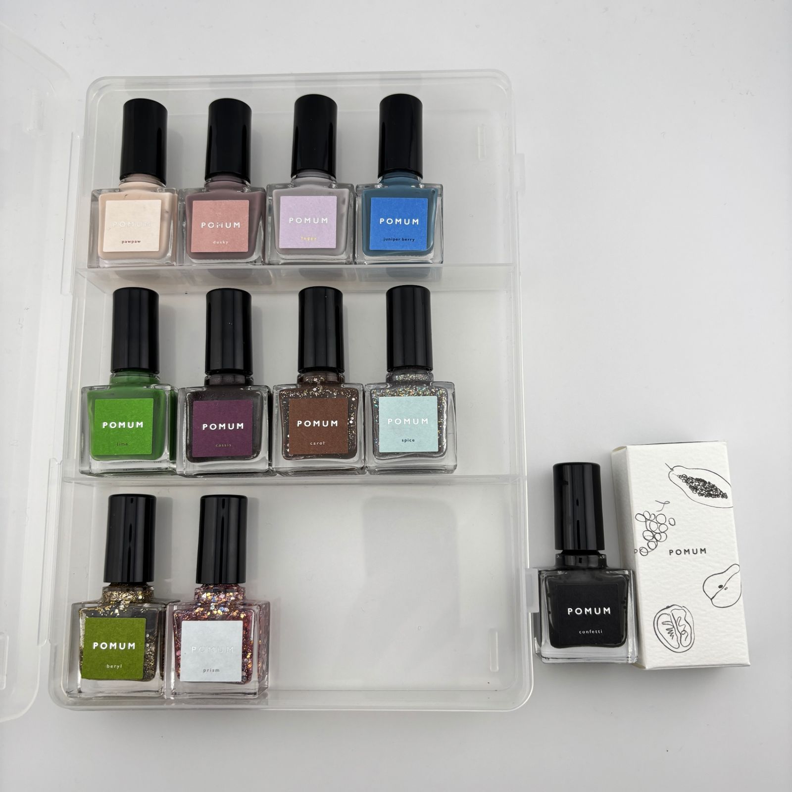 POMUM ポームム ネイルポリッシュ 10ml 11本 PNA 17,18,19,22,23,29,30