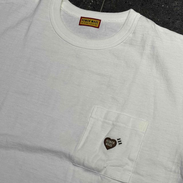 HUMAN MADE 26ss HEART POCKET TEE 