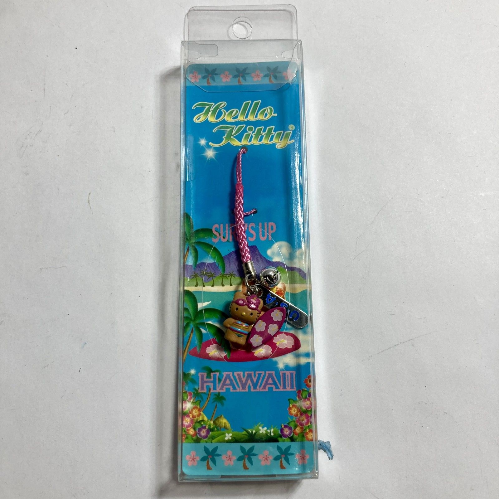 ☆ 希少！ ご当地 ハローキティ Hello Kitty ストラップ ハワイ限定