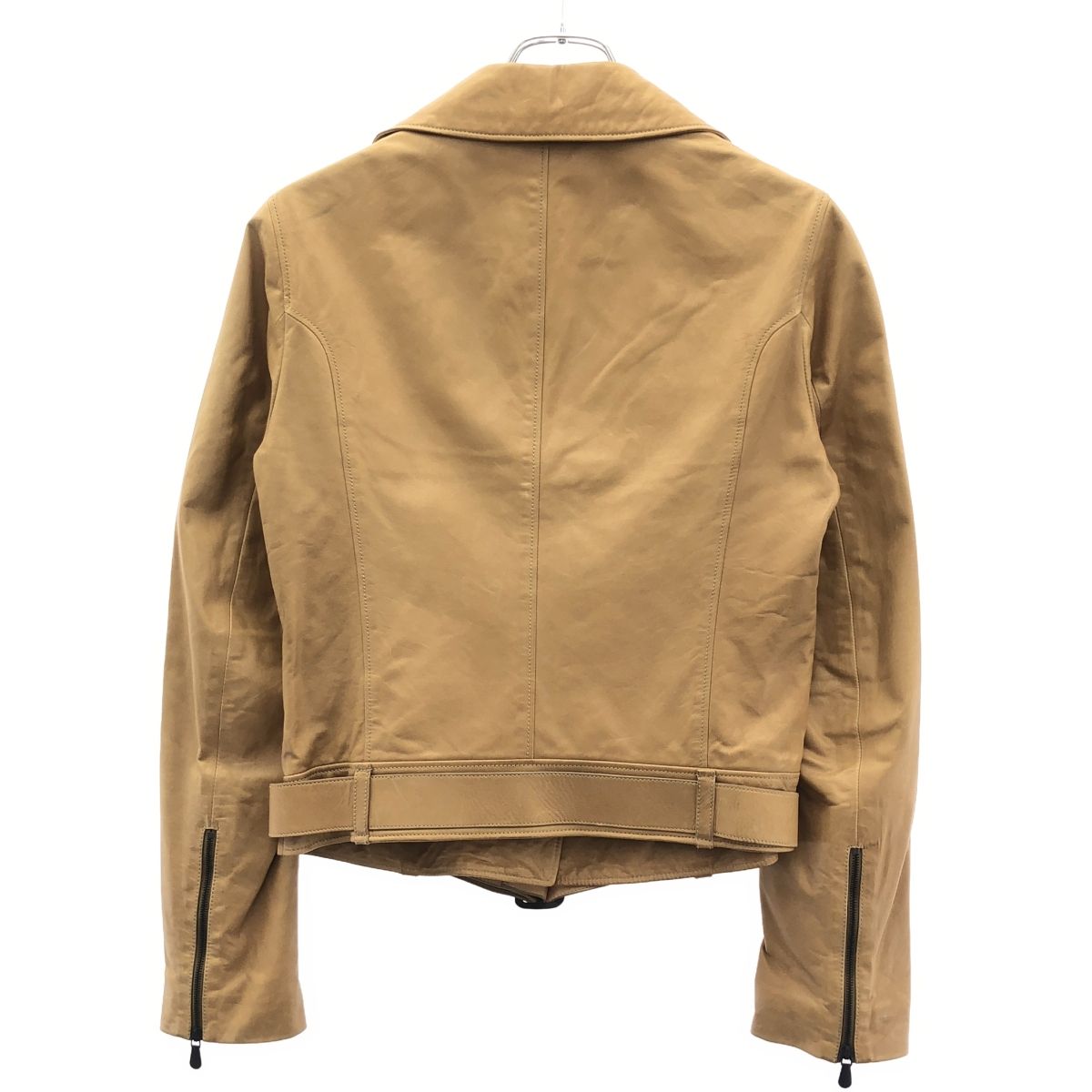 BOTTEGA VENETA ボッテガヴェネタ レザーダブルライダースジャケット 