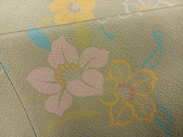 平和屋着物●上質な小紋　舞花文　正絹　逸品　AABG4102ph 平和屋着物○上質な小紋 舞花文 正絹 逸品 AABG4102ph - メルカリ
