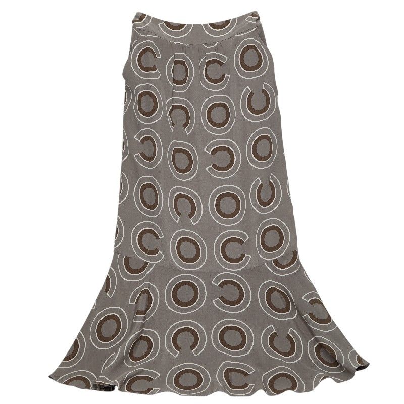 シャネル ココロゴ ロング マーメイド スカート サイズ38 P18094V10378