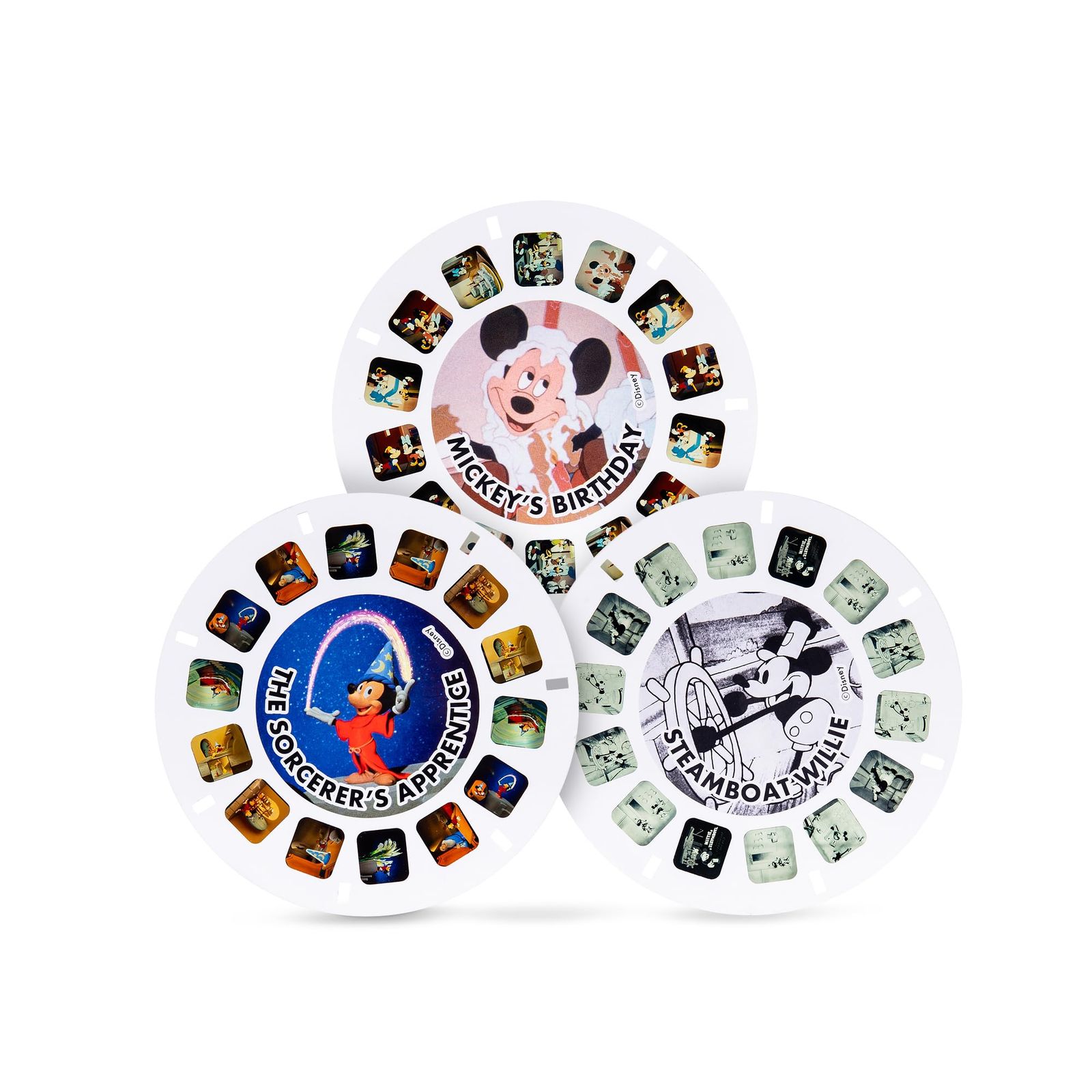 view master 70年代 Disneyリール16枚セット View-Master ミッキーマウス デラックスセット ディズニー 100版