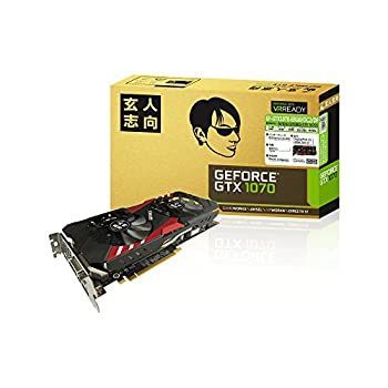 中古-非常に良い】 玄人志向 ビデオカードGEFORCE GTX 1070 GF-GTX1070