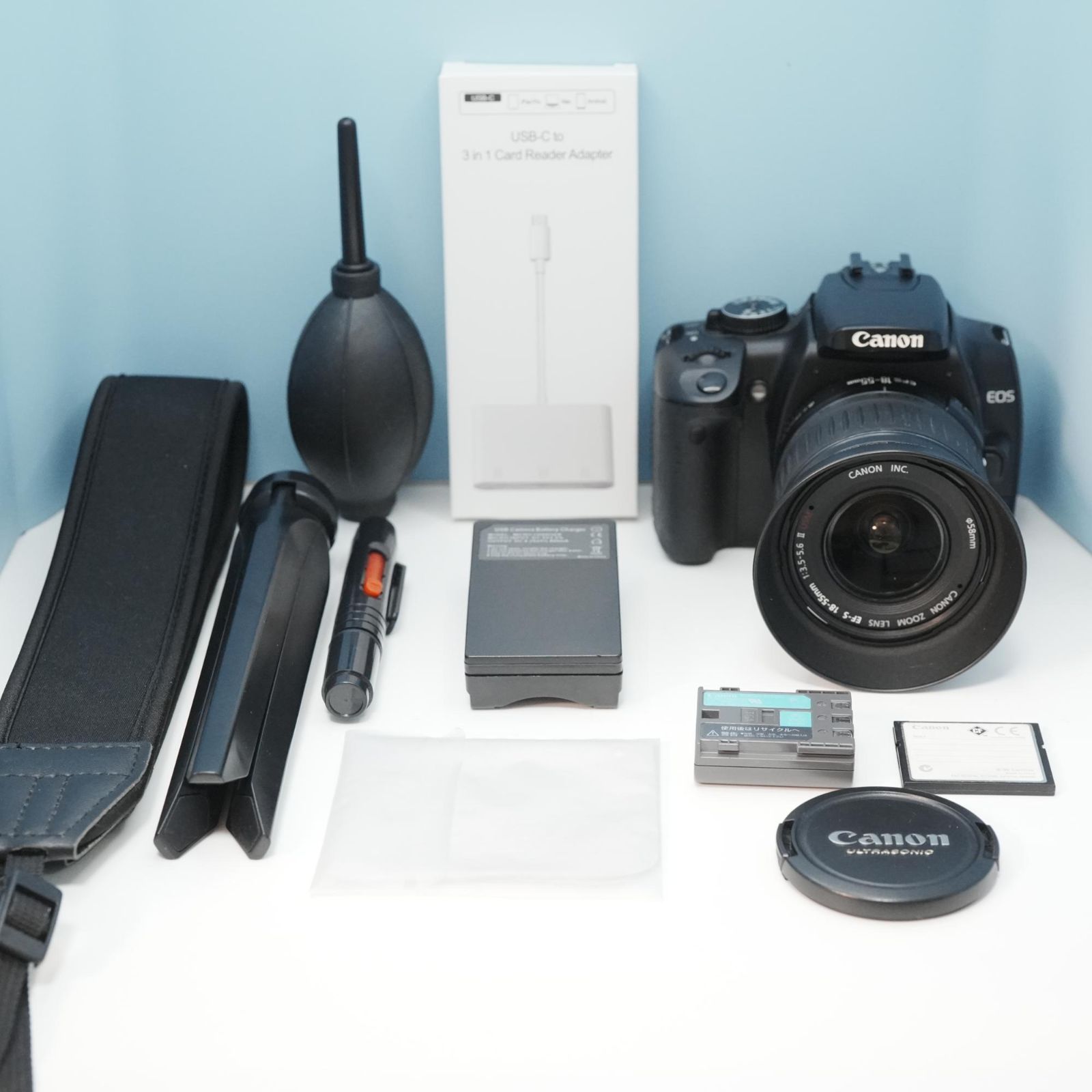 Canon EOS kiss Digital X 一眼レフ スマホ転送OK フルセット 美品