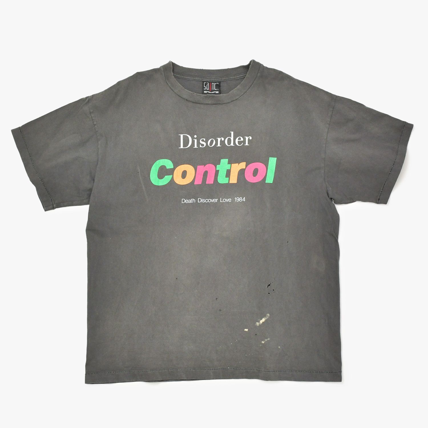 極美品 SAINT MICHAEL セントマイケル 23SSControl 半袖Tシャツ SM-S23