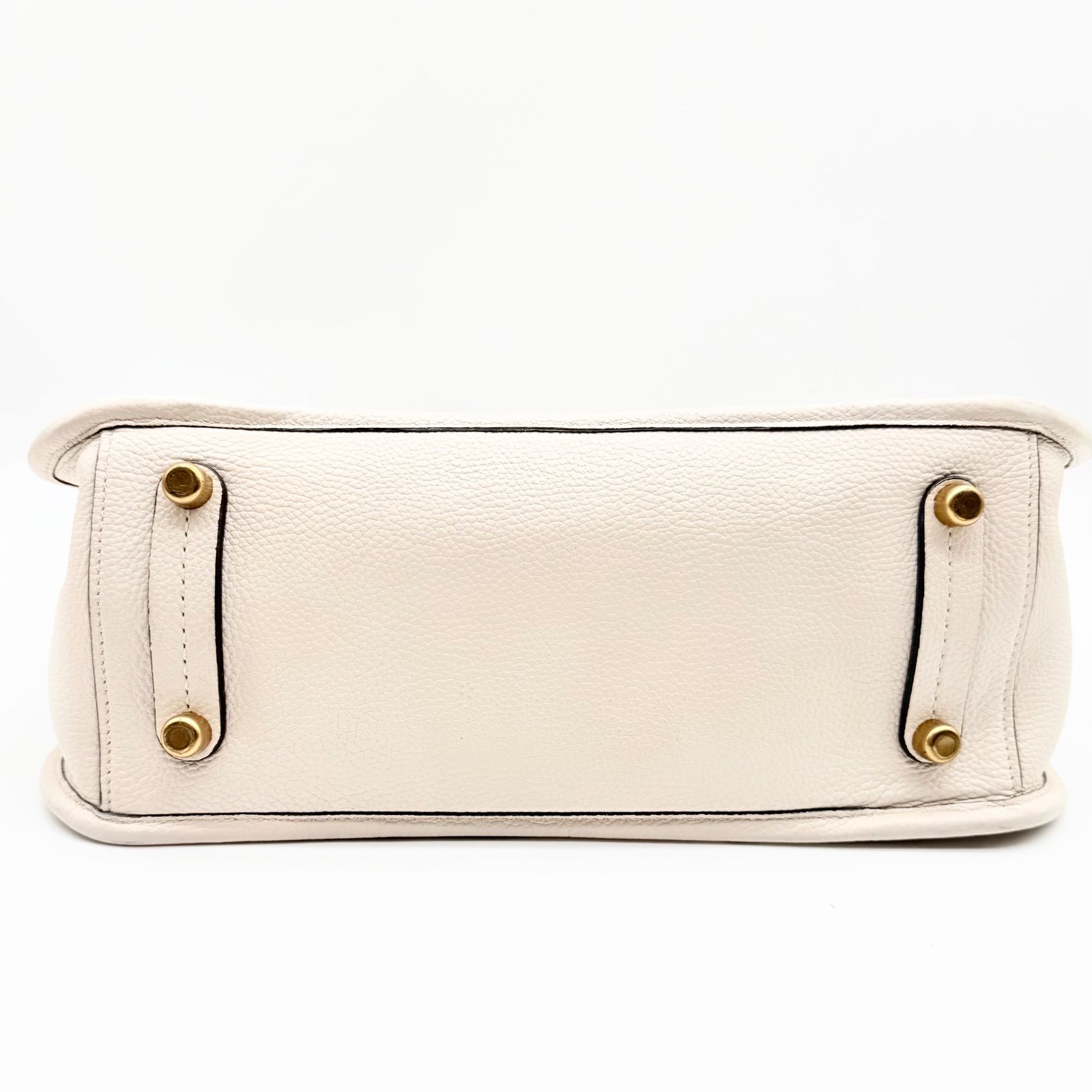 COACH y2k white beige carry all tote bag leather コーチ タイラー 