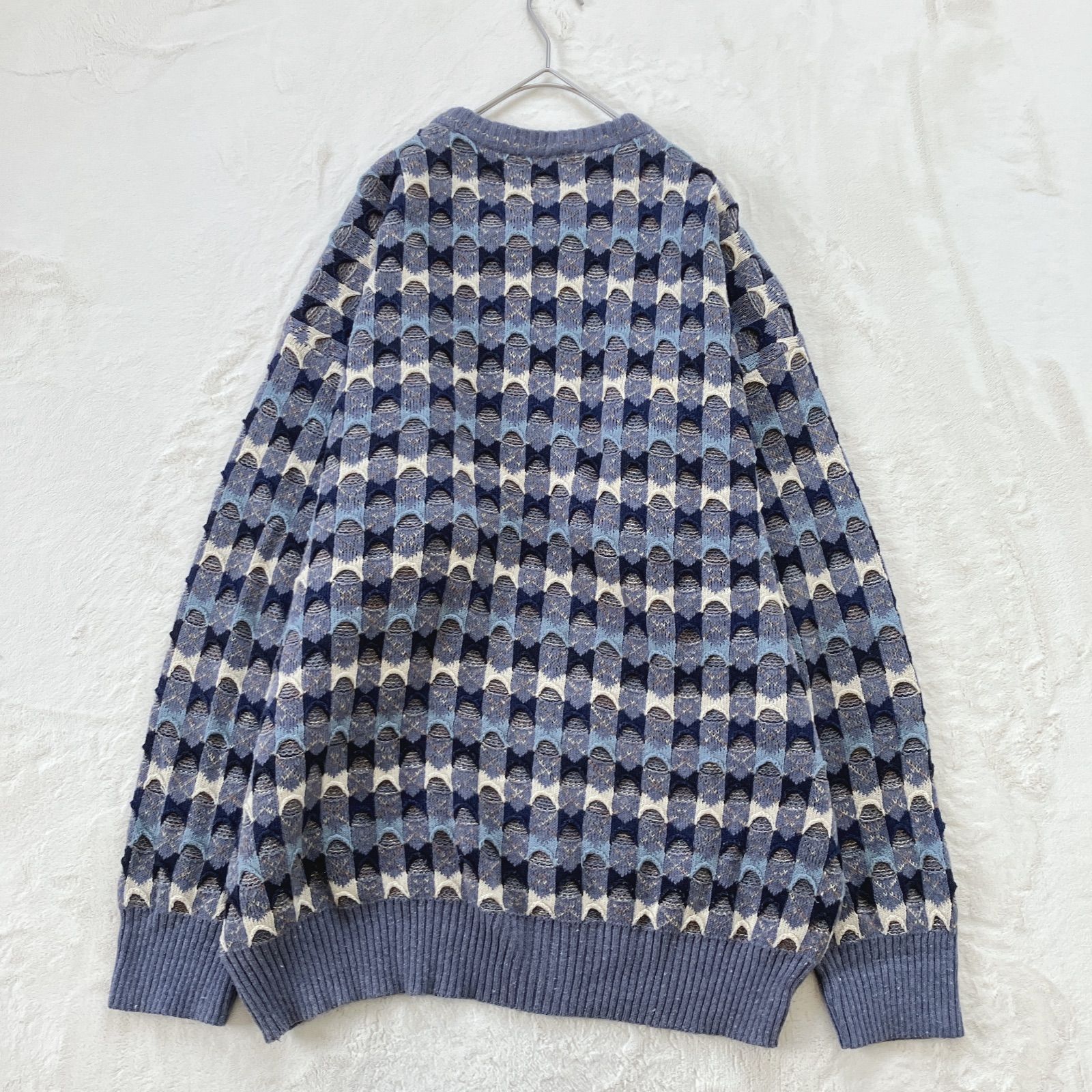 FLORENCE TRICOT（フローレンストリコ） ニット イタリア製 幾何学柄 