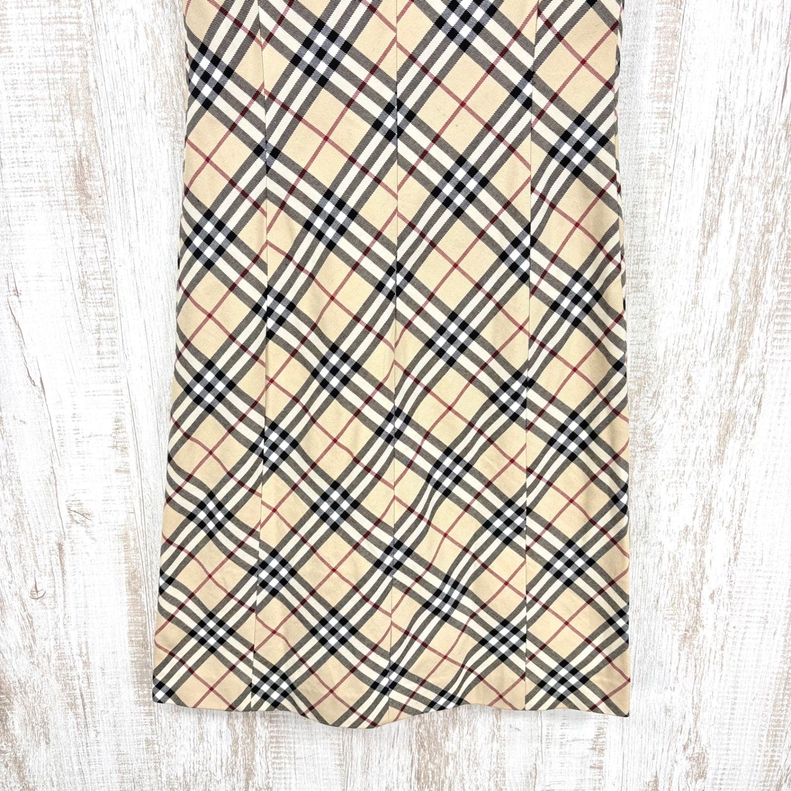 00s BURBERRY BLUE LABEL バーバリーブルーレーベル ホースロゴ刺繍