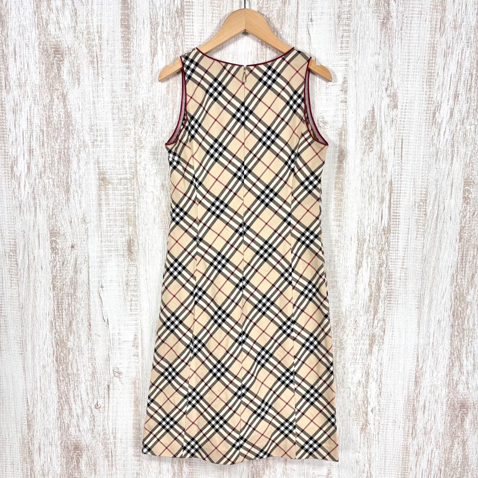 00s BURBERRY BLUE LABEL バーバリーブルーレーベル ホースロゴ刺繍 
