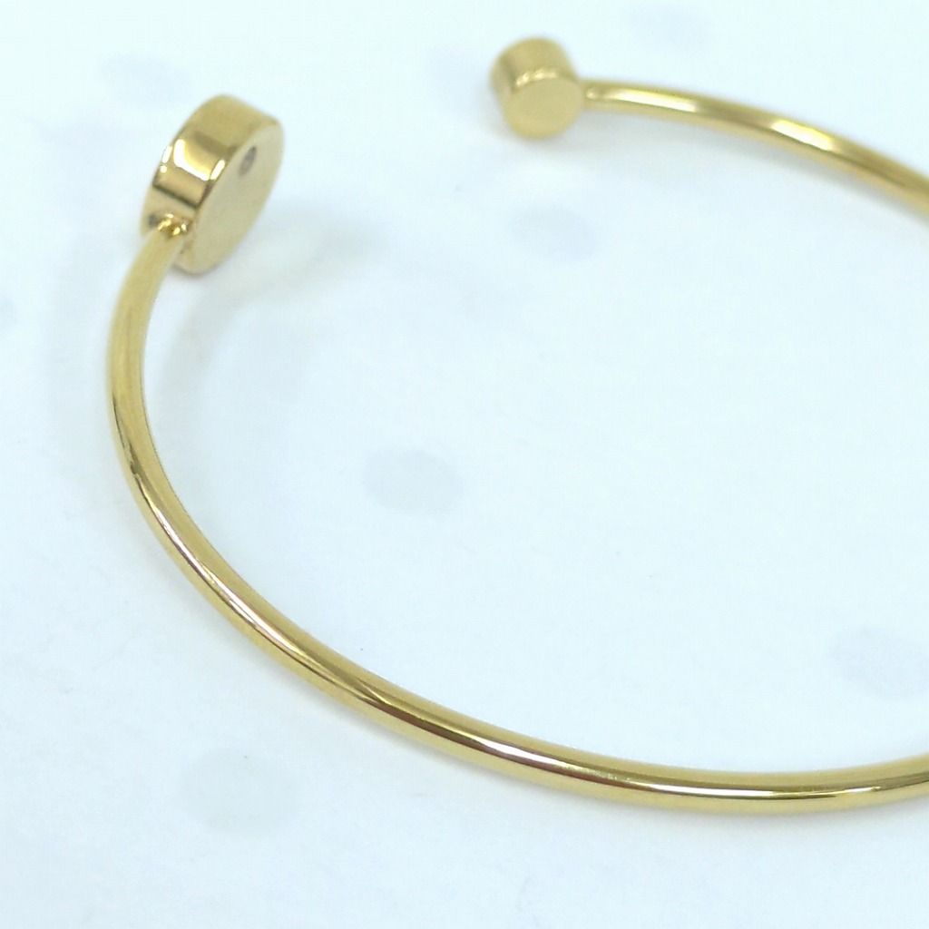 MICHAEL KORS マイケルコース バングル ゴールドカラー ストーン