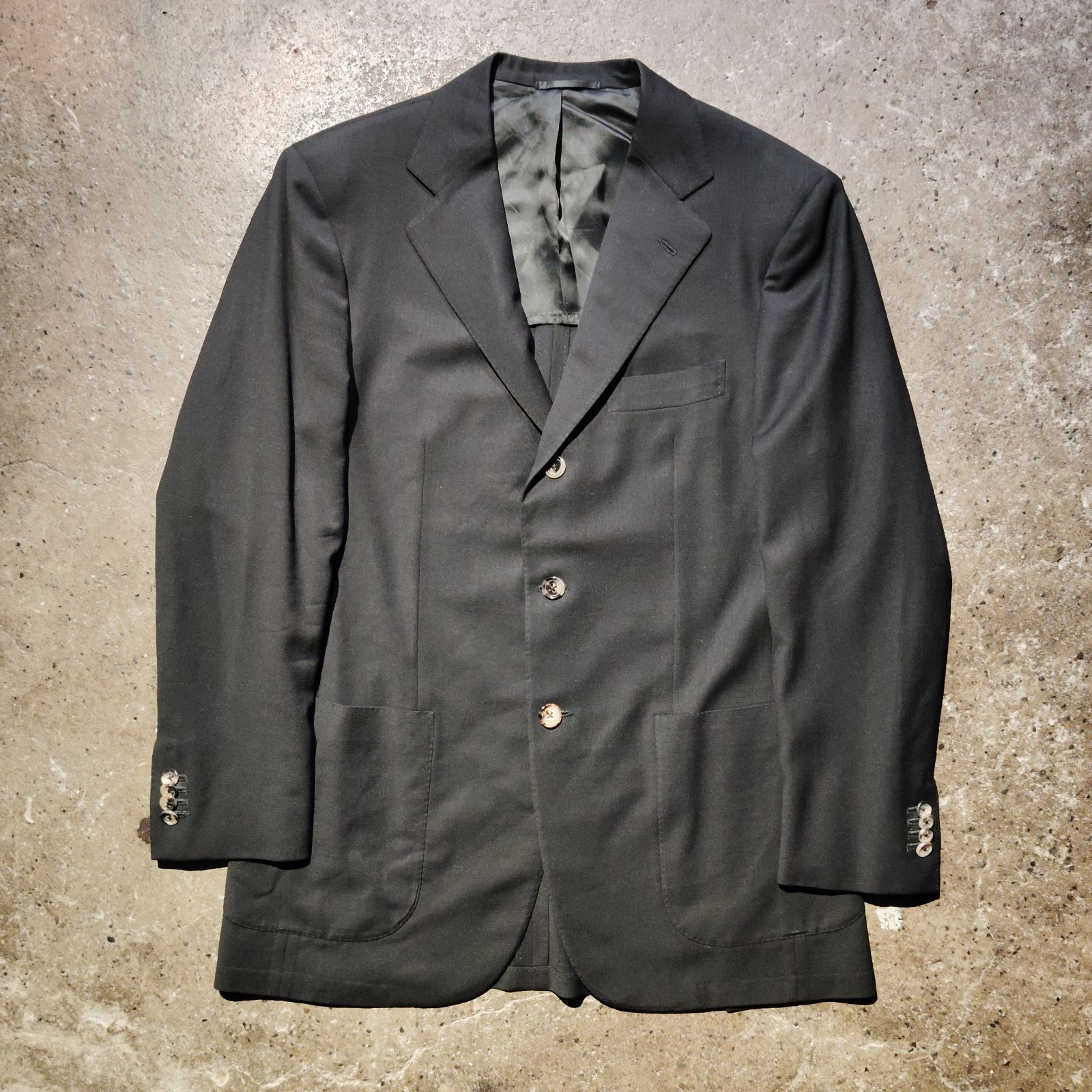 Sartoria Partenopea 3B ウール テーラード ジャケット サルトリア 