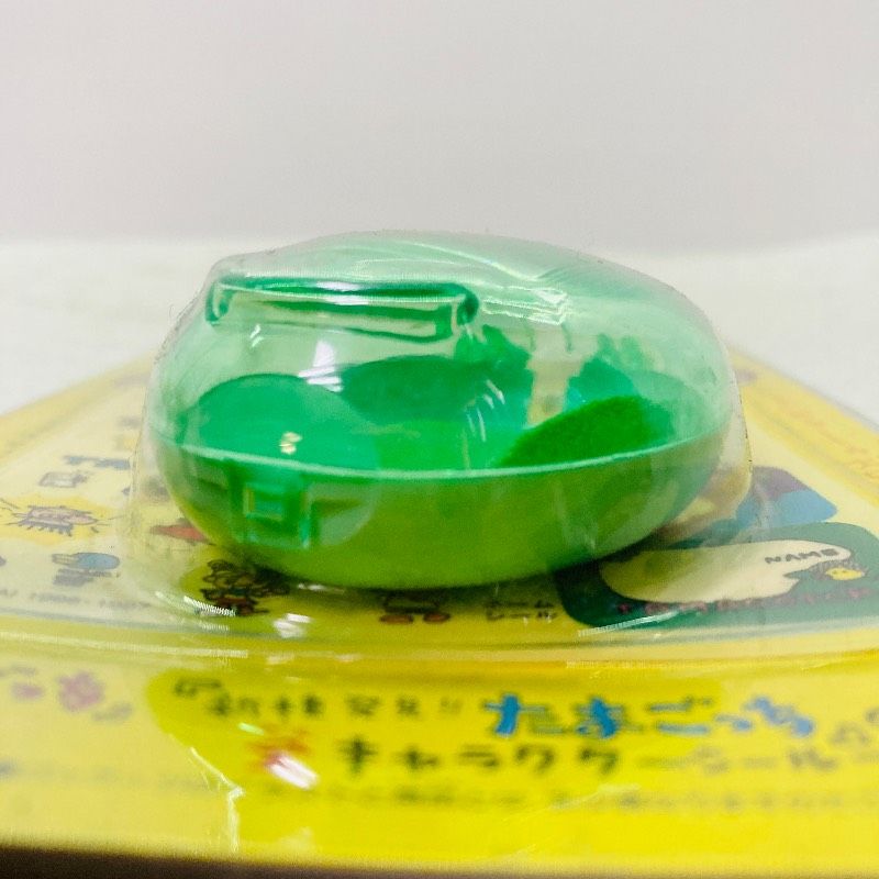 未使用品】BANDAI たまごっちケース グリーン 緑 全キャラクター