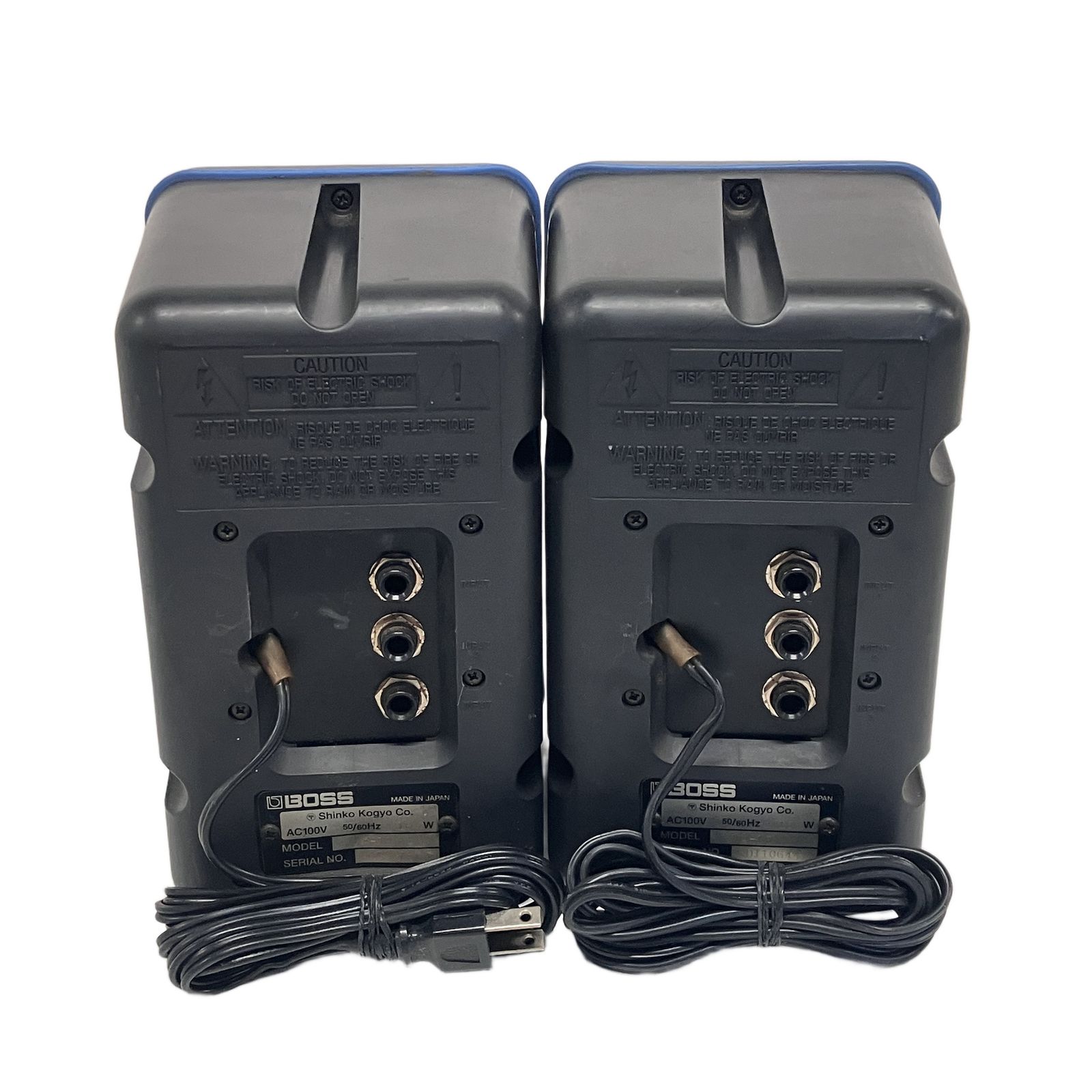 BOSS MA-12 アンプ 内蔵 モニター スピーカー ペア 音響 機器 機材