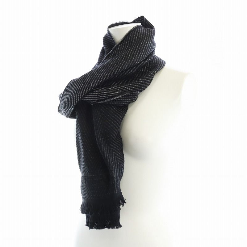 ヴェルサーチ ヴェルサーチェ VERSACE マフラー ストール ロゴ