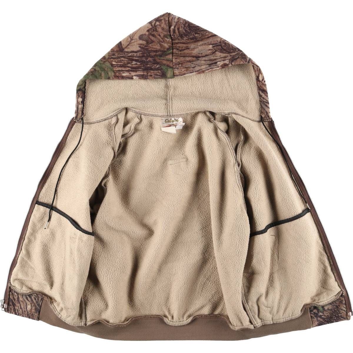 古着 70~80年代 カベラス Cabelas リアルツリーカモ フリース