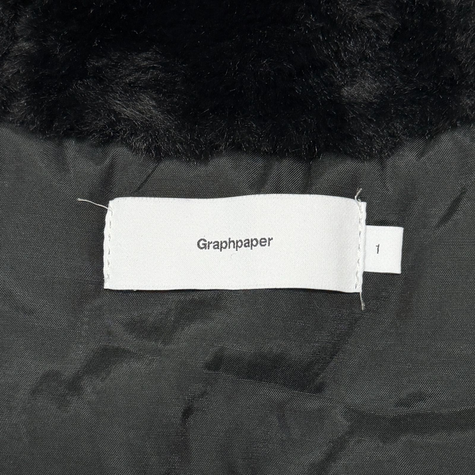 参考上代103400円 Graphpaper 24AW Solotex Twill Flight Coat ソロ
