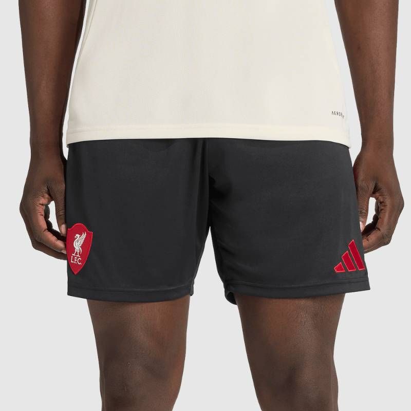 【送料無料・匿名配送】adidas アディダス リヴァプール 25/26 アウェイ ショーツ 黒 ブラック パンツ ハーフパンツ 短パン 半ズボン 練習用 新品 正規品