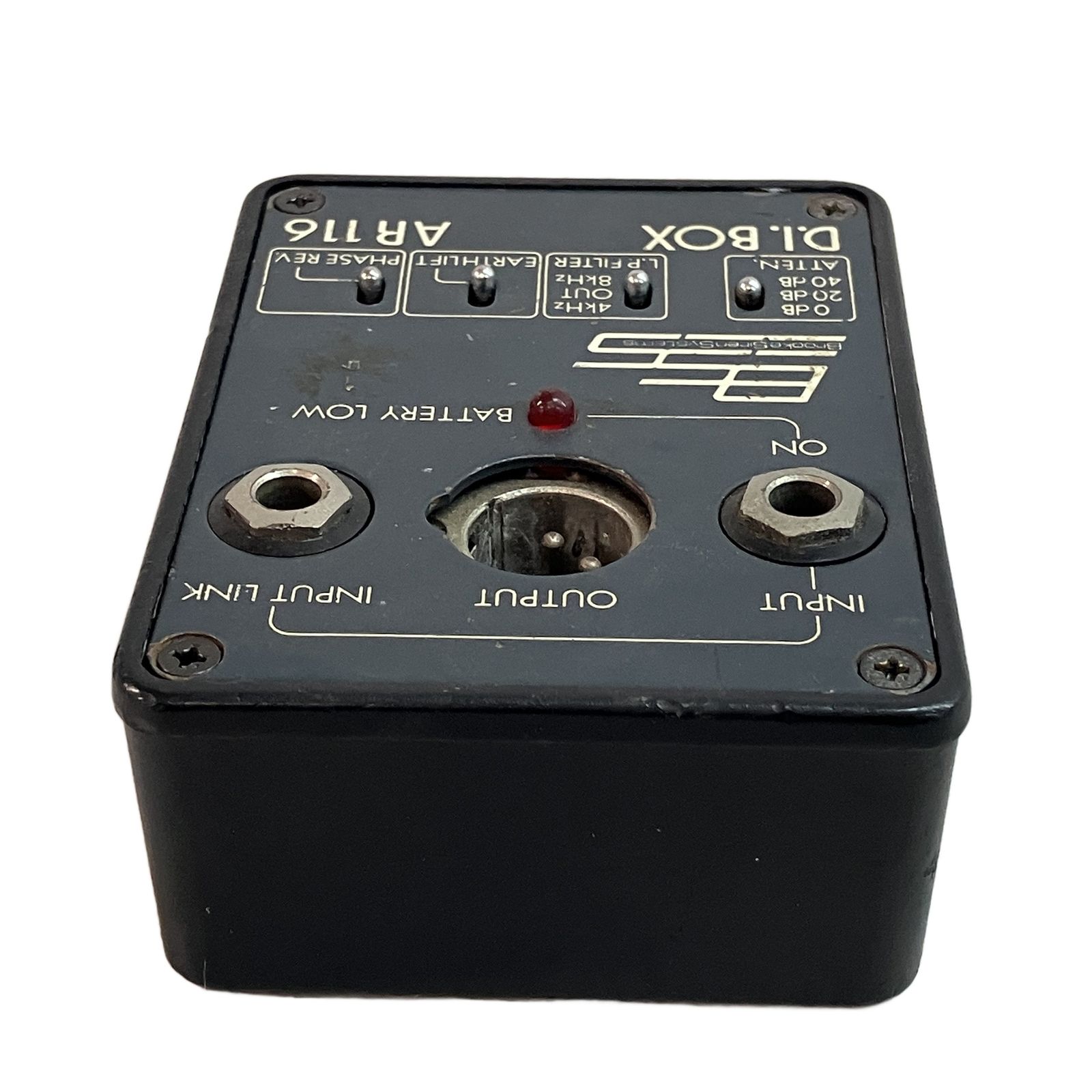 BSS AR-116 Active D.I. Box アクティブ ダイレクトボックス 名機 プロ