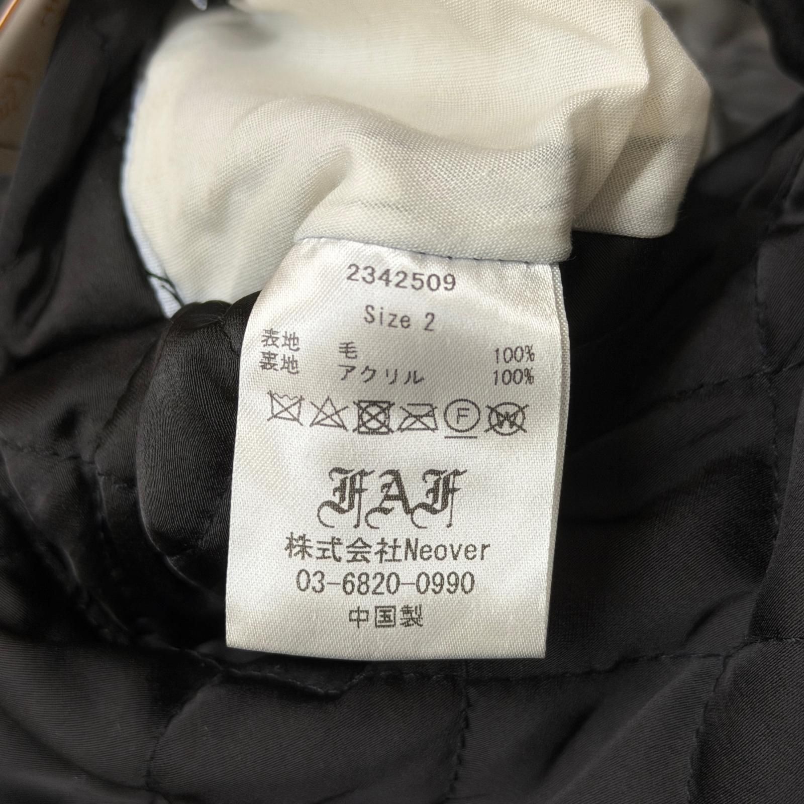 参考上代46200円 FAF(Fake As Flowers) 2024W STADIUM JACKET 