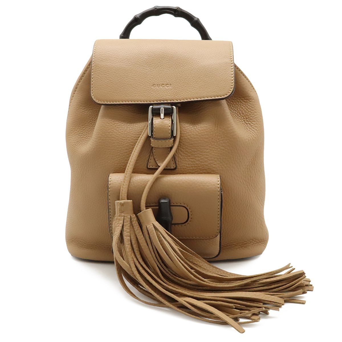 GUCCI グッチ バンブー バックパック リュックサック ショルダーバッグ 
