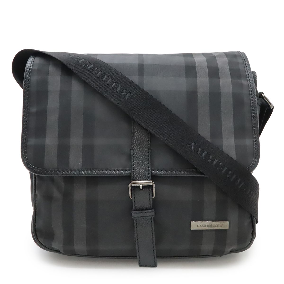 BURBERRY バーバリー チェック柄 メッセンジャーバッグ ショルダー