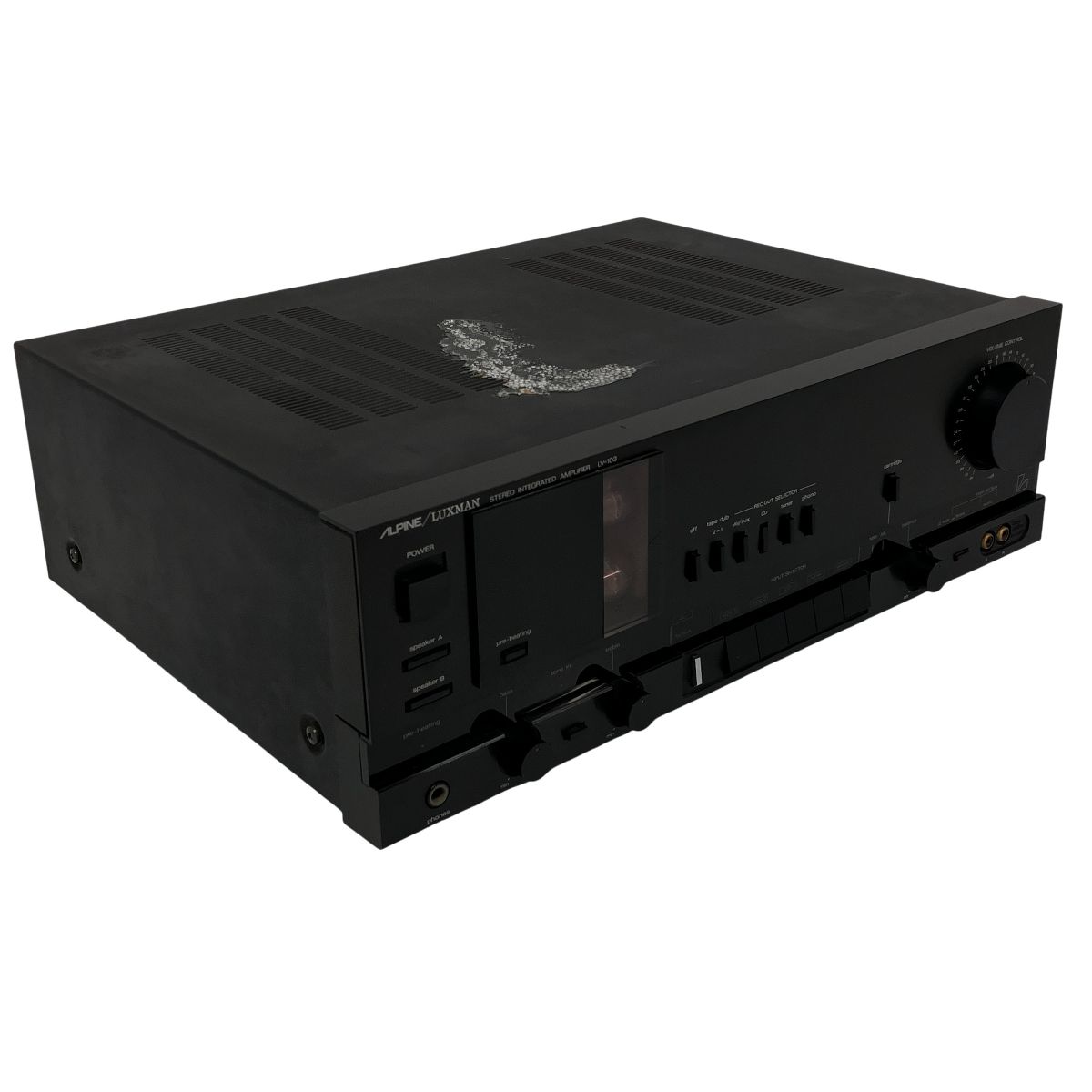 ALPINE／LUXMAN LV-105 ジャンク 通電のみ 【公式通販】