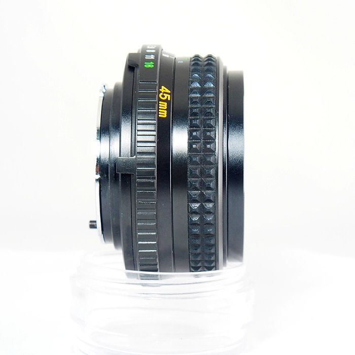 ミノルタ) MINOLTA MD ROKKOR-X 45/2 ミノルタのパンケーキレンズ「MD
