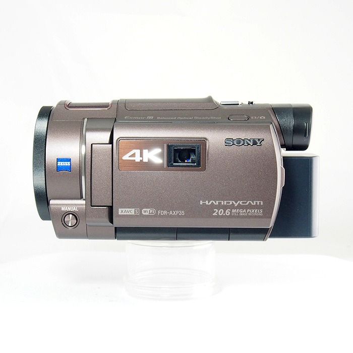 中古】(ソニー) SONY FDR-AXP35 TI 4Kハンディカム - メルカリ