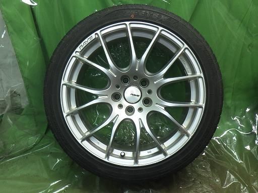 中古】ZEETEX 23年製 RAYS ホムラ 2×7 18インチ ジーテックス HP2000