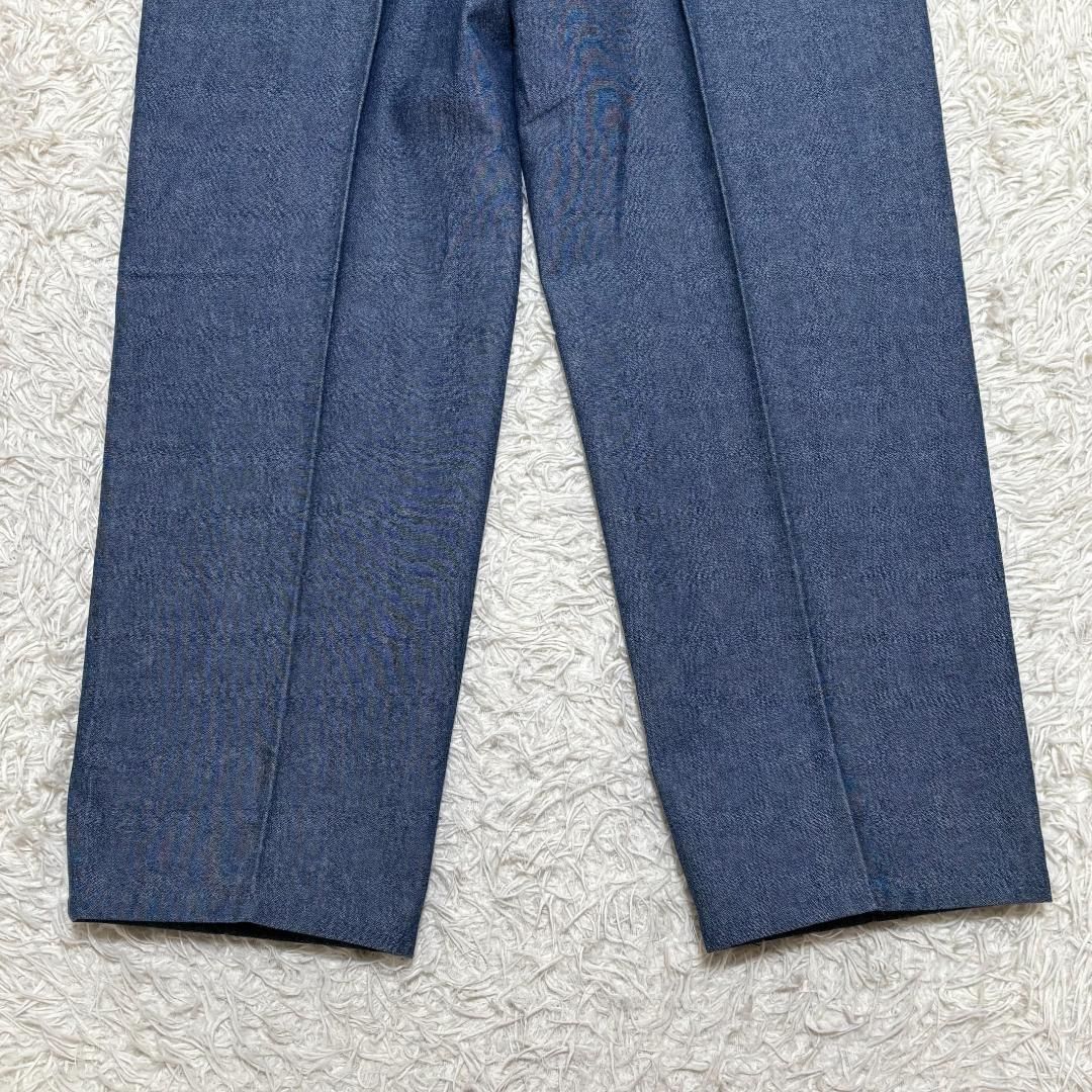 美品】 ermenegildo zegna ビスコースデニム調パンツ 52 - メルカリ
