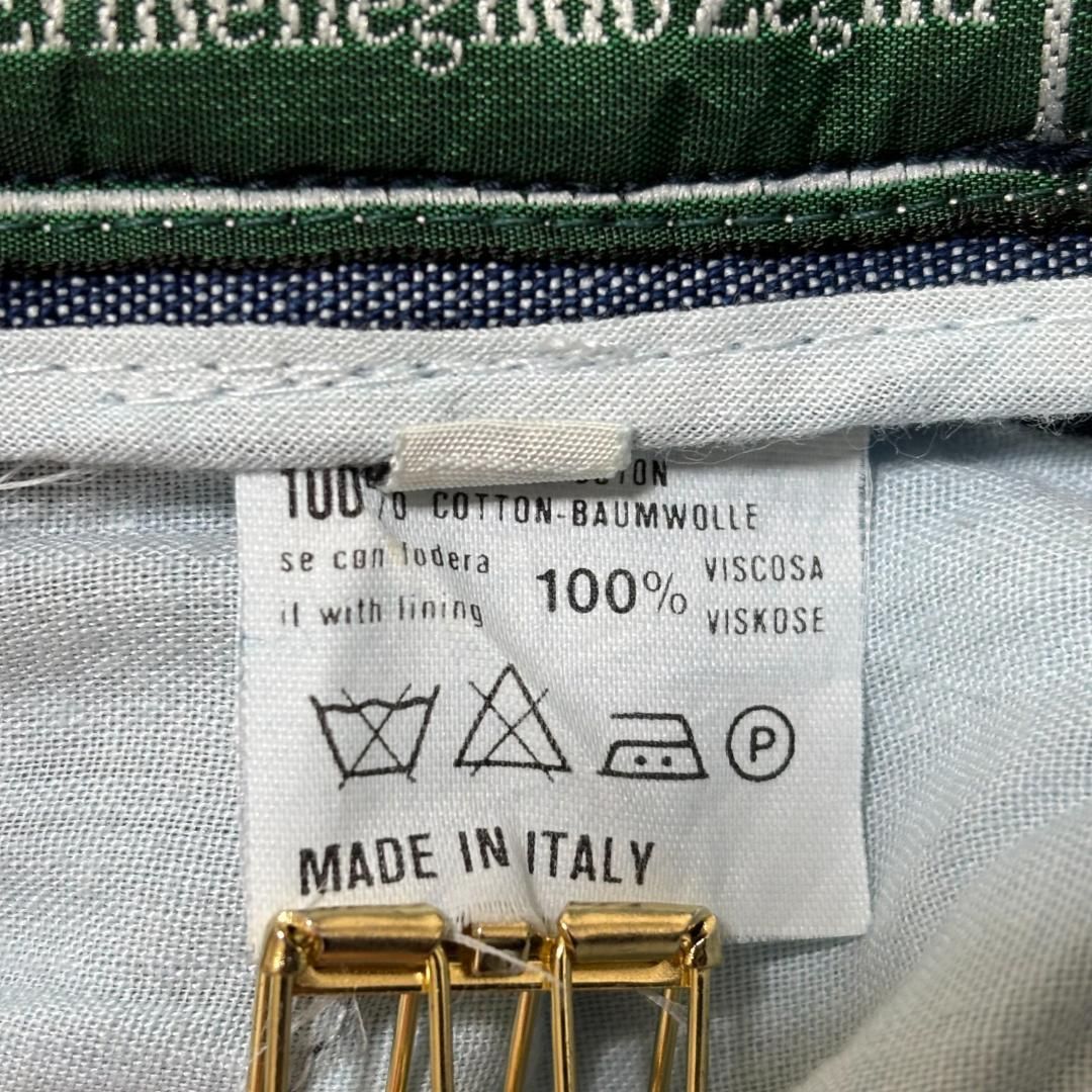 美品】 ermenegildo zegna ビスコースデニム調パンツ 52 - メルカリ
