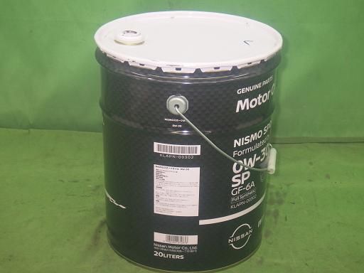 未使用】ニスモ スポーツオイル 0W-30 SP GF-6A 1点 NISMO SPORTS OIL 
