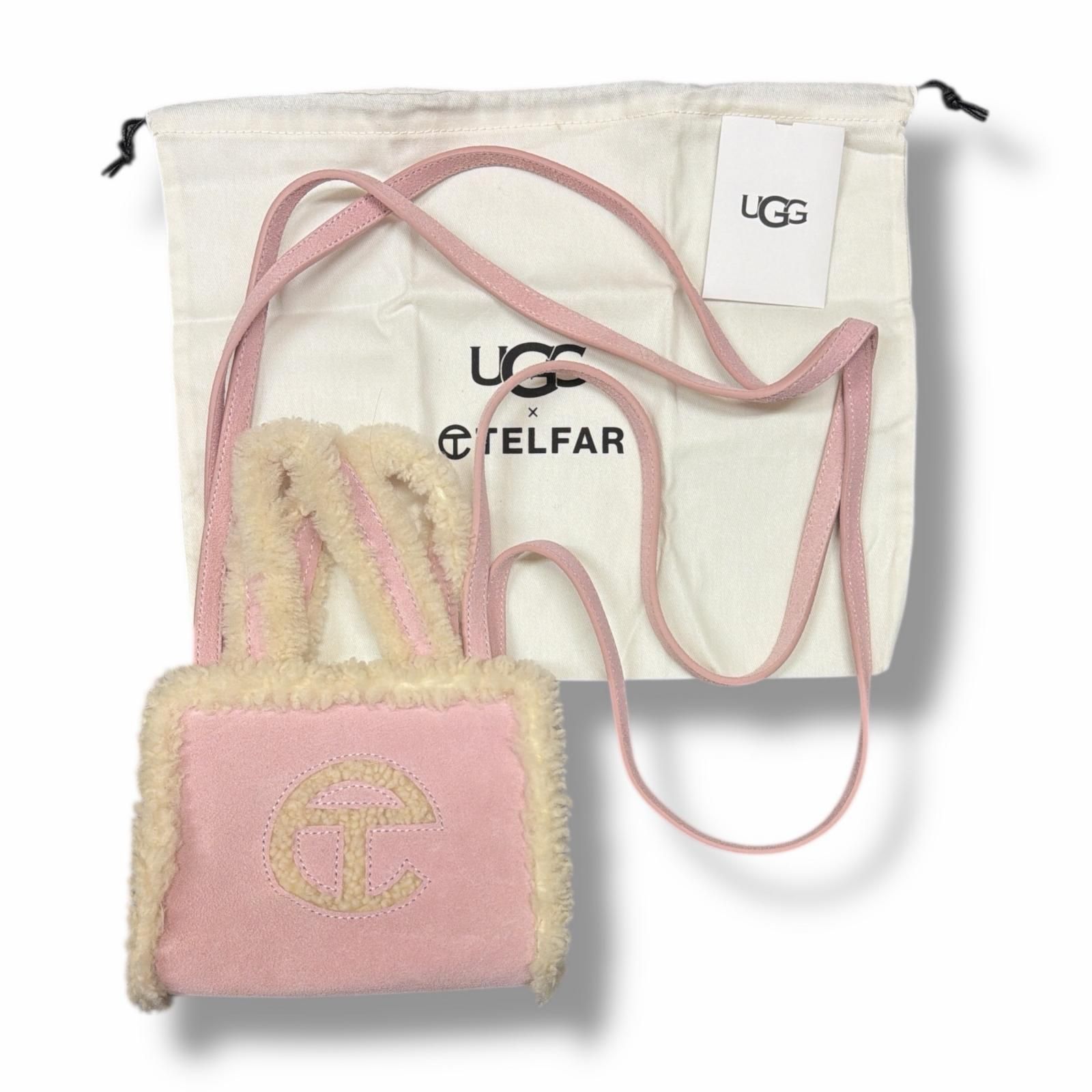 UGG × TELFAR コラボ ボア ショルダーバッグ ショルダーバッグ アグ 