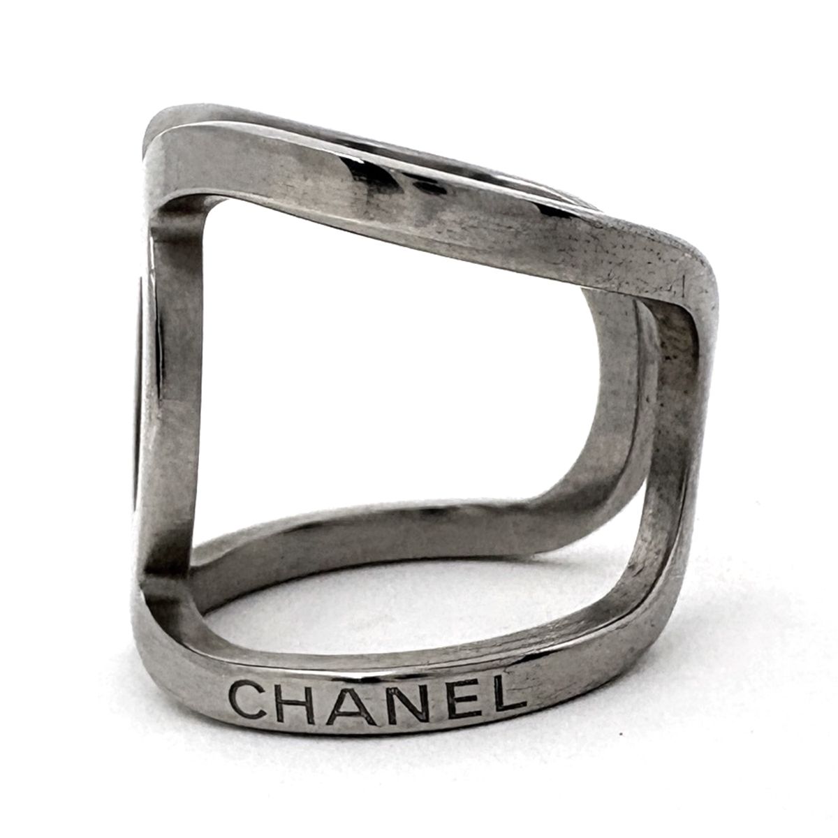 シャネル CHANEL ココマーク リング 指輪 リング 13号 シルバーメッキ