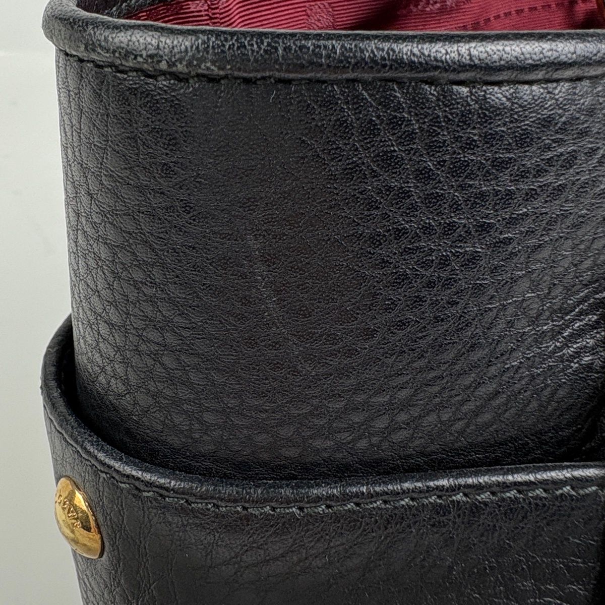 ロエベ LOEWE ヘリテージ スモール トートバッグ ロゴ ハンドバッグ 