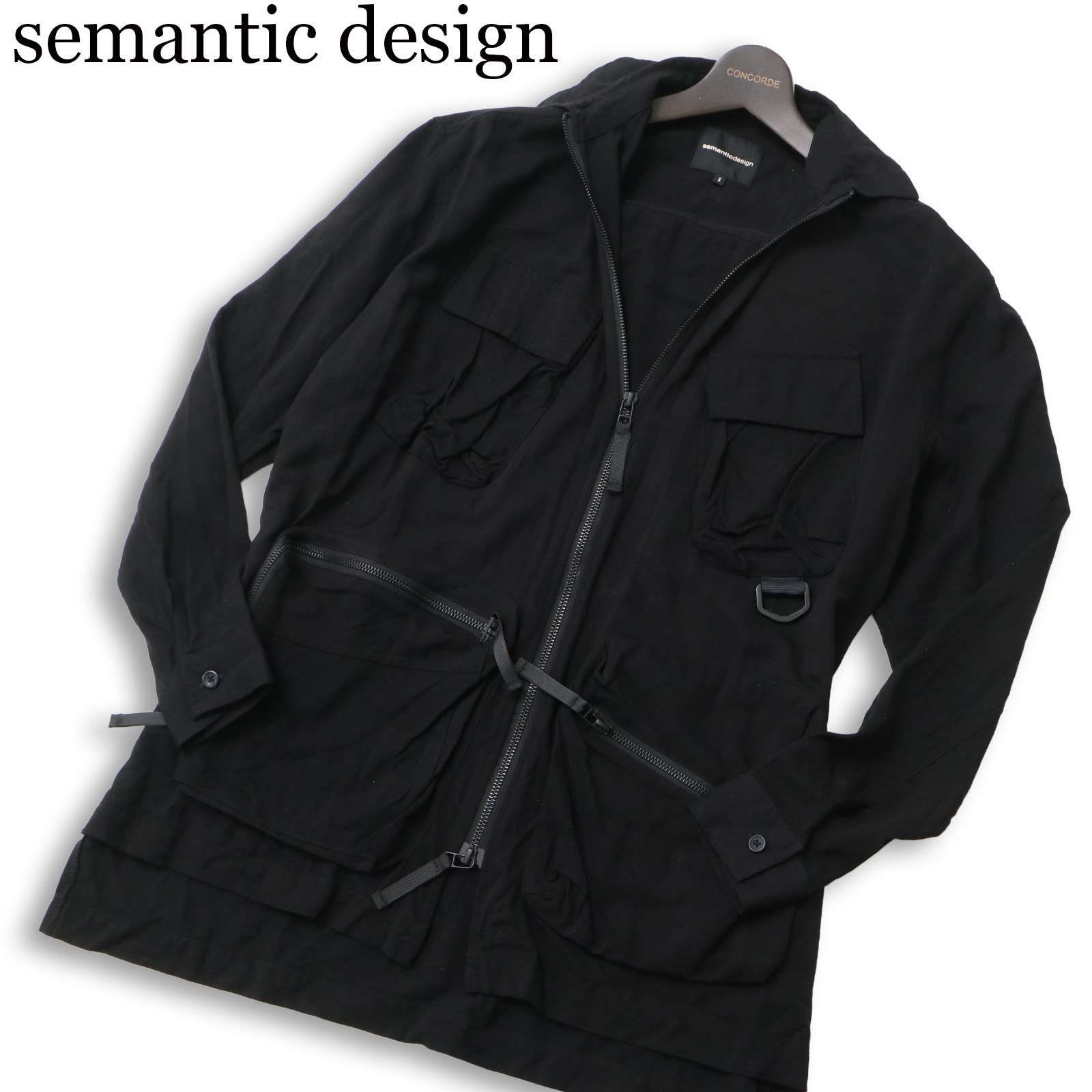 semantic design セマンティック デザイン レーヨン100%☆ オーバー